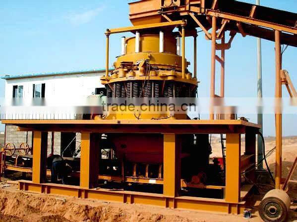High Productivity Hydraulic Cone Crusher With ISO Certificate