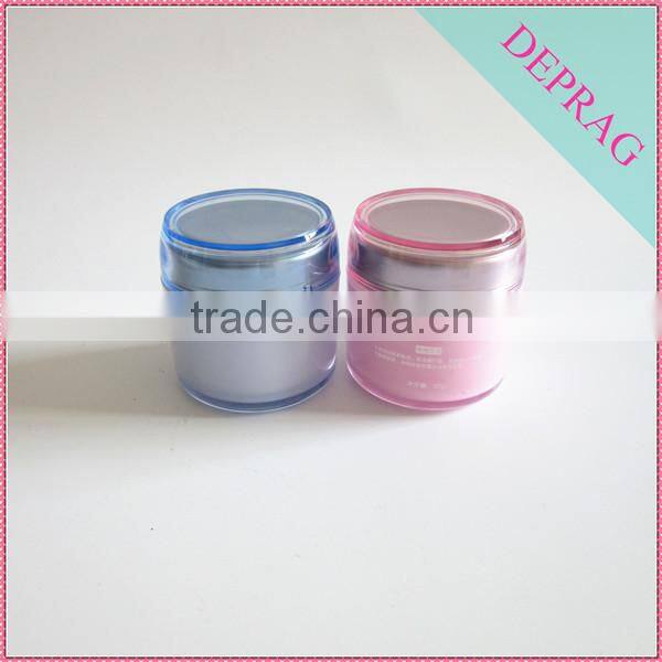 2016 new pearl white 80ml empty cosmetic jars