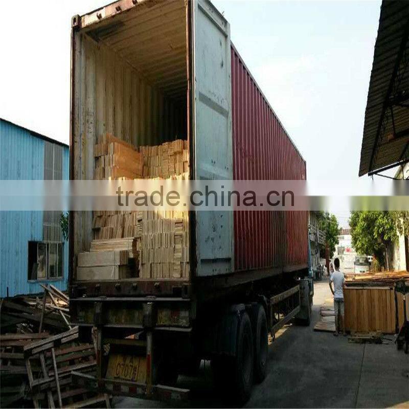 Unfinished Russia Maple Hardwood Flooring for Indoor Stadium