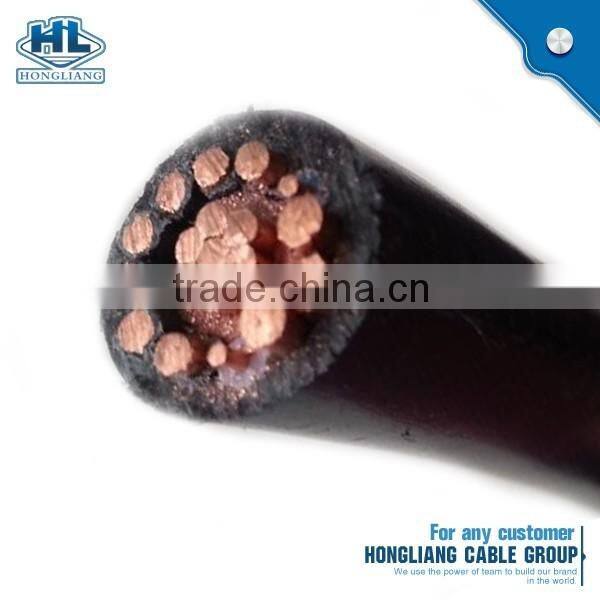 IEC 60502 Standard Low Voltage XLPE Insulated 8AWG 6AWG 4AWG Copper Concentric Cable