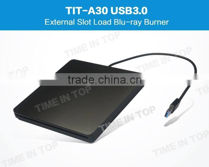 USB3.0 Slot Load Blu-Ray Burner, inside drive: Panasonic UJ267