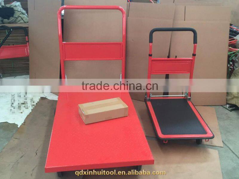 Wholesaling Heavy Duty Supermaket Hand Pull Carts Platform Carts