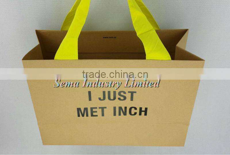 2014 high quality flat open non-woven promotion|shopping/market tote bag