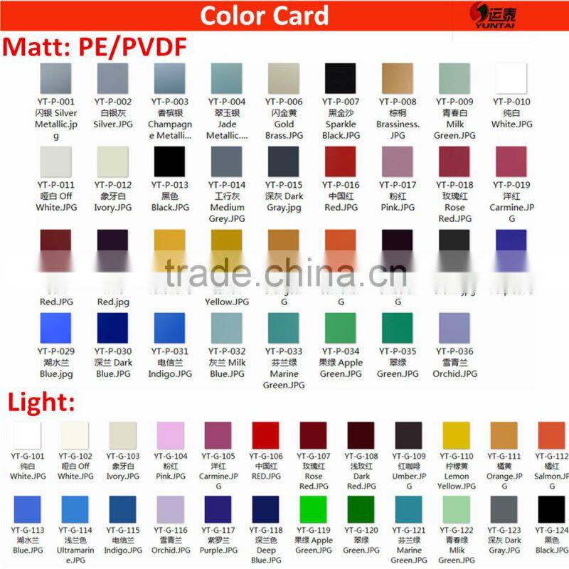 Acp Acm Aluminum Composite Panel for Decorative Material