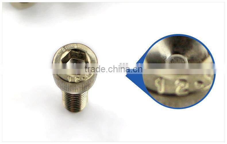 Supplier from China GT Alloy steel screw allen head cap screw for machines