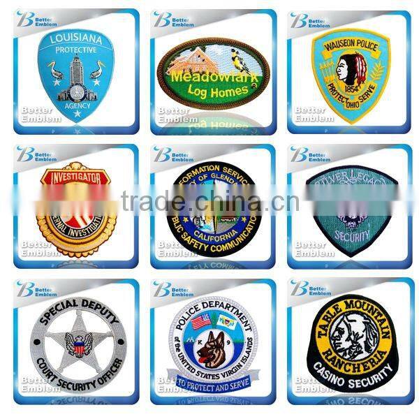 custom embroidered number patch