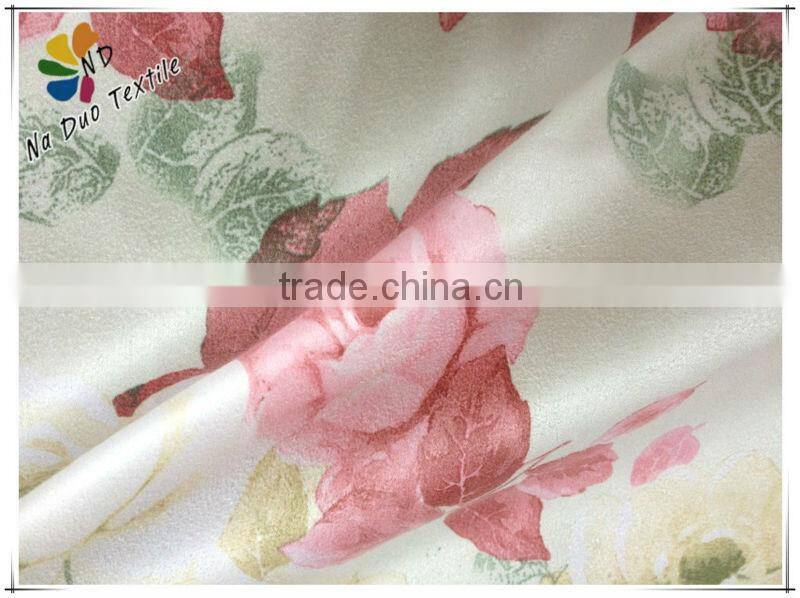 Print Suede Fabric for Hometextile