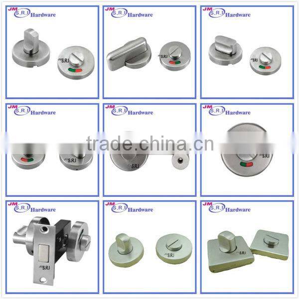 Good quality round shape bathroom door lock