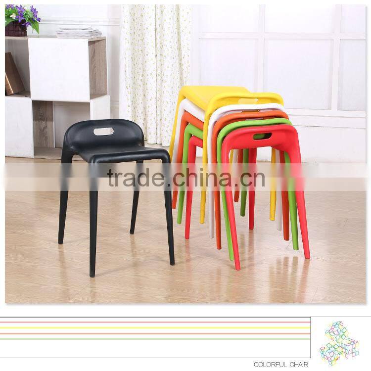 Wholesale colorful plastic dining chair