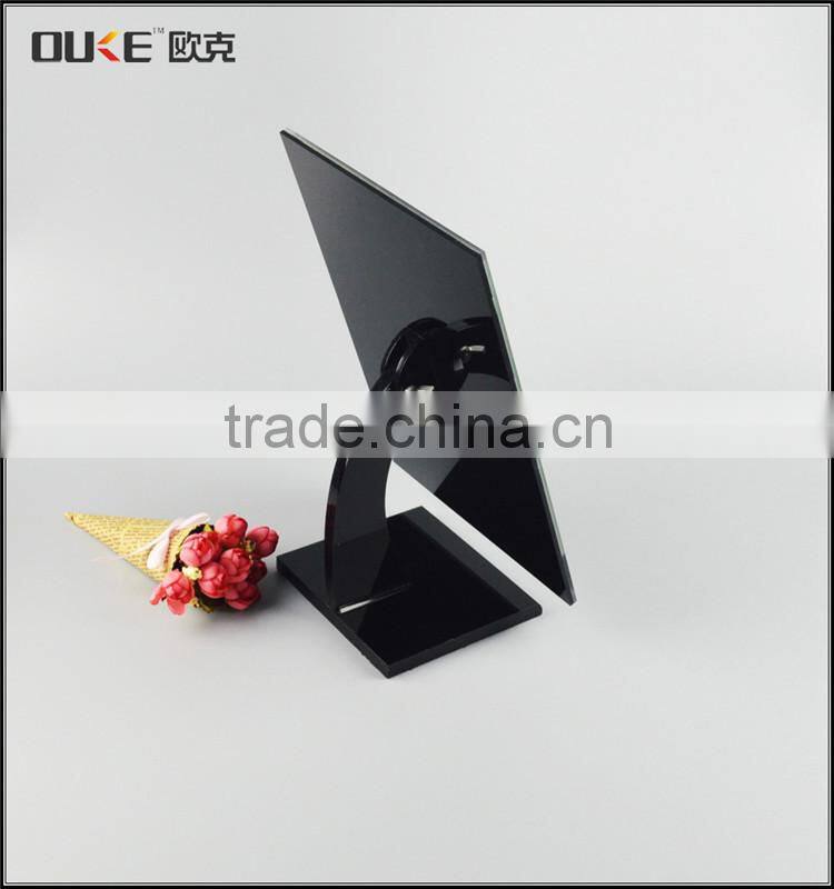 Freestanding rotating personalized Acrylic mirror