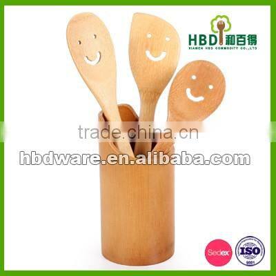 bamboo utensil holder for kitchen