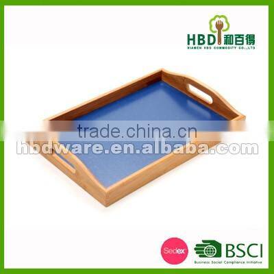 Restaurant serving tray , good selling bamboo tray