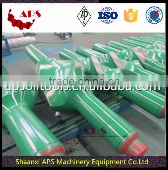 API 7-1 oil and gas spiral blade stabilizer/4145H/ near bit and drill string type drill tool/ oil tools