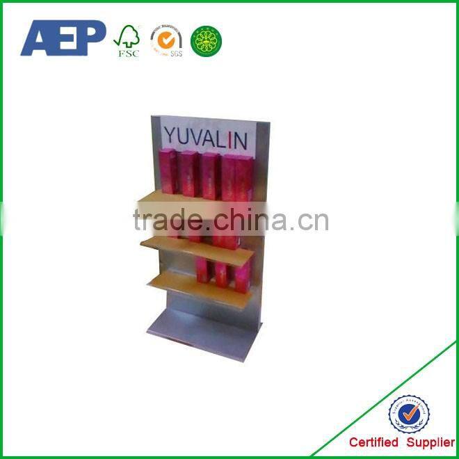 Wholesale promotion custom cardboard advertising display stand
