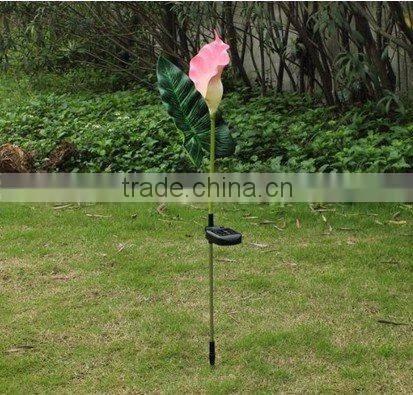 bright decorative solar powered lantern with led