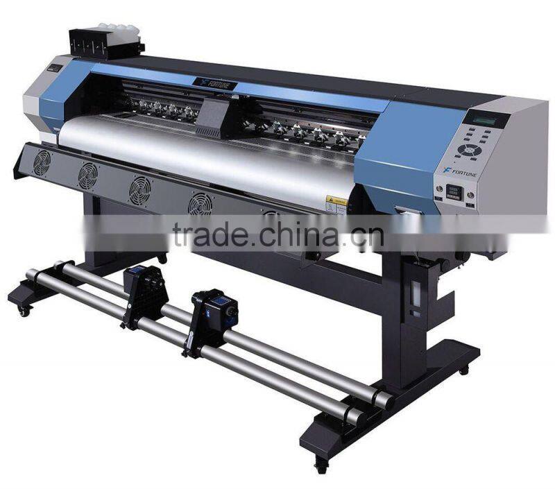 High resolution 1.6 meter DX7 head eco solvent vinyl sticker inkjet printer