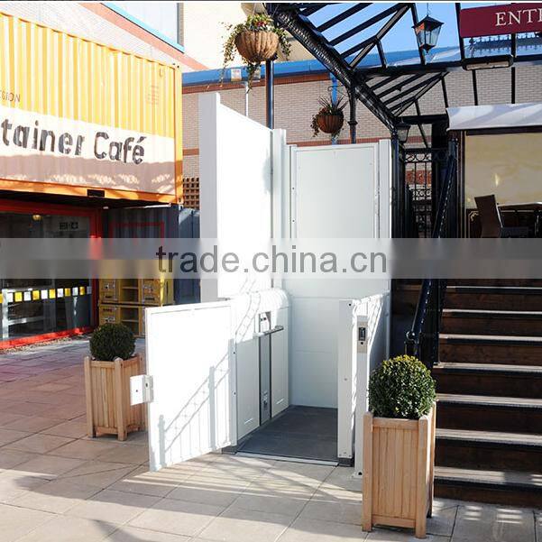 China Widely used access control accessible vertical lifts electric wheelchair