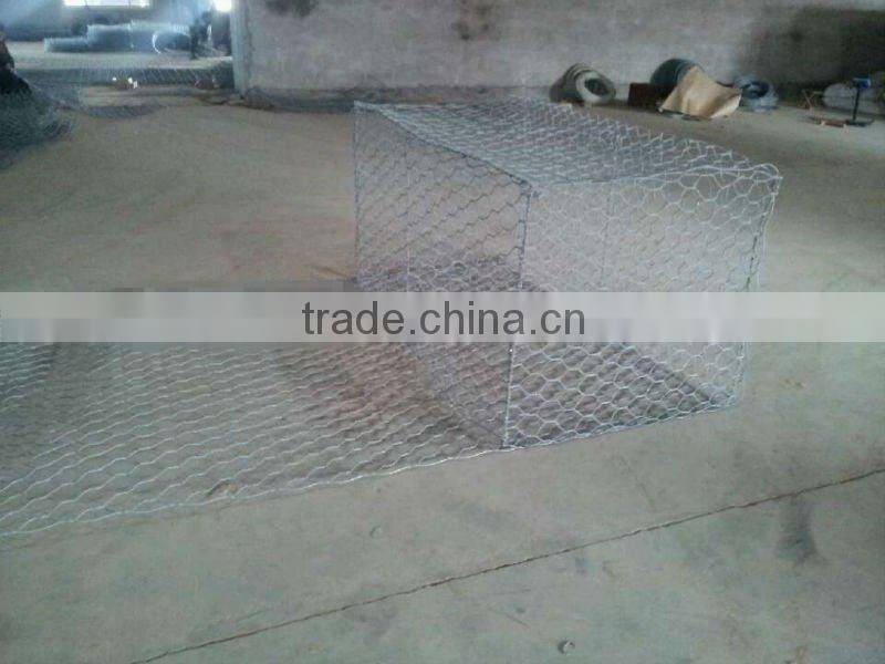 We professional offer hot dipped galvanized Gabion baskets with 2.7mm diameter