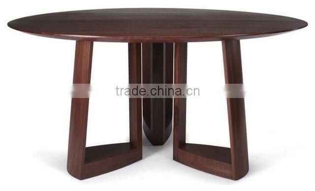 Commercial simple wood design square restaurant dining room table