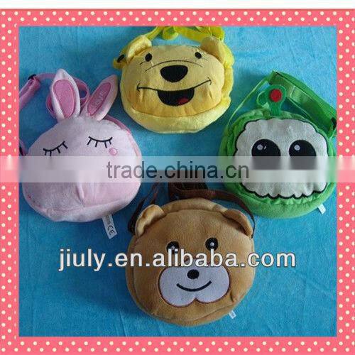 Cheap Cute Bear Plush Coin Purse money bag