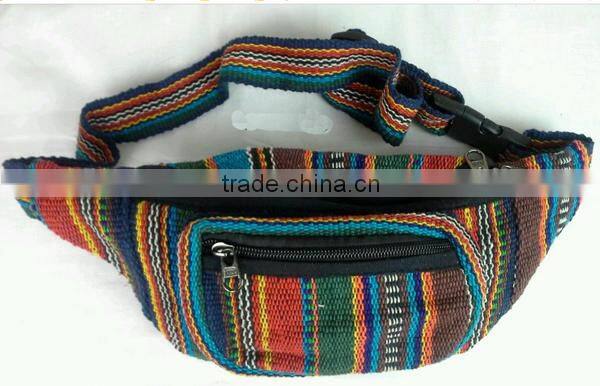 New Style leisure bags Custom money bag Floral Bum/ waist bag