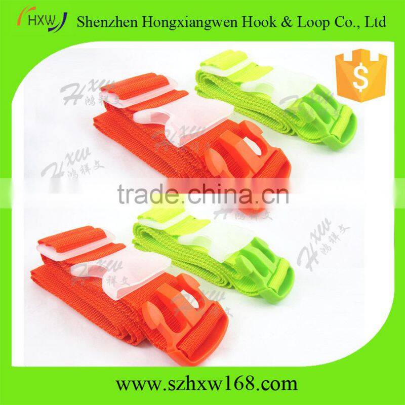 Adjustable suitcase belts/buckle packing strap/luggage belt with key