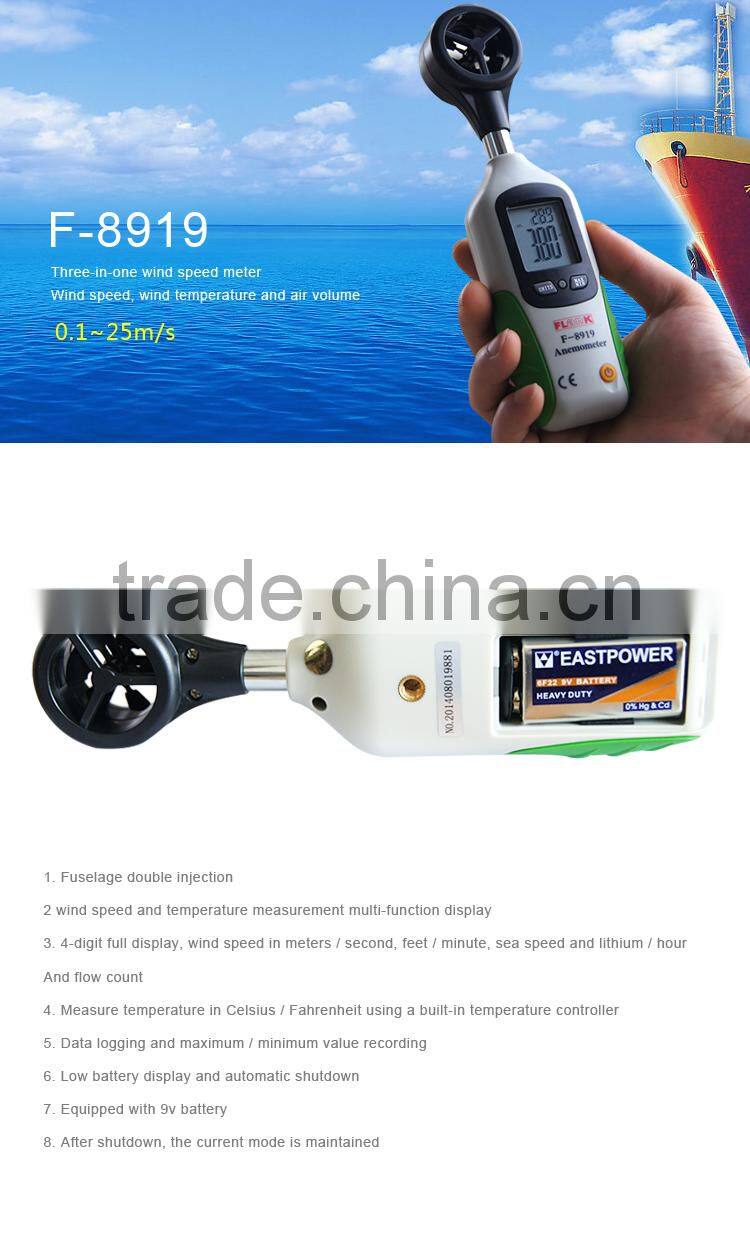 Portable Wind Speed Meter Digital Air Velocity Meter Anemometer