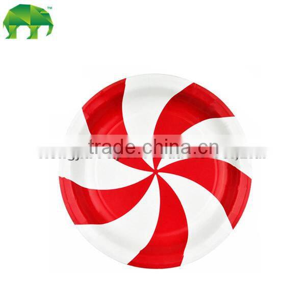 9" inch disposable food paper plate