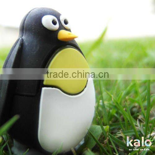 4G Penguin shape USB flash drive design