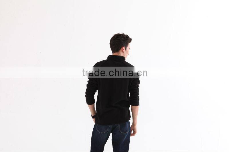 micro fleece european style jacket with zipper fleece light jacket
