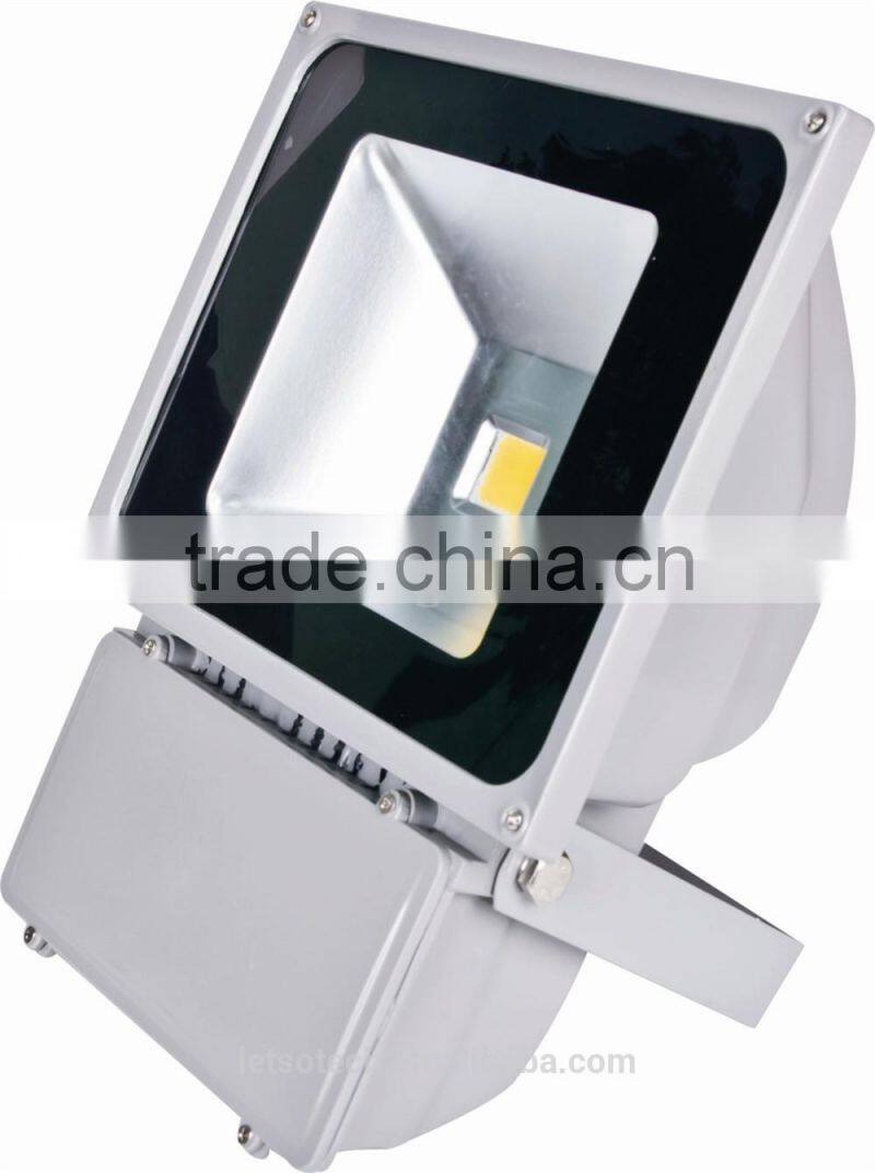 2016 high quality factory price IP65 high lumen stadium lighting floodlight 100w with CE &ROHS&UL warm white 3 years warranty