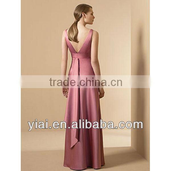 WW0087 Sleeveless Wisteria Bridesmaid Dress