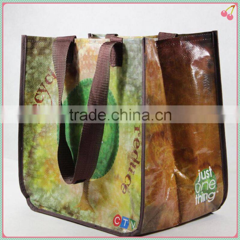 China eco-friendly PP woven bag/ stylish PP woven shopping bag/Durable PP laminated woven bag