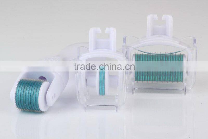 2015 factory direct wholesale hair loss treatment 3 in 1 derma roller