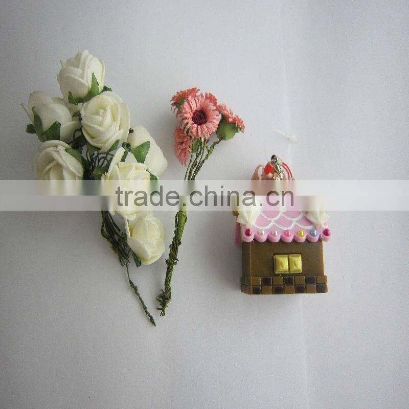 Hot SanQi Brand Crafts Pvc Material Fake Food Fake House Display