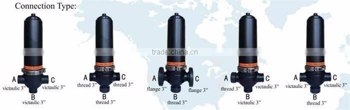 Duoling Professional new design water filter pond backwash