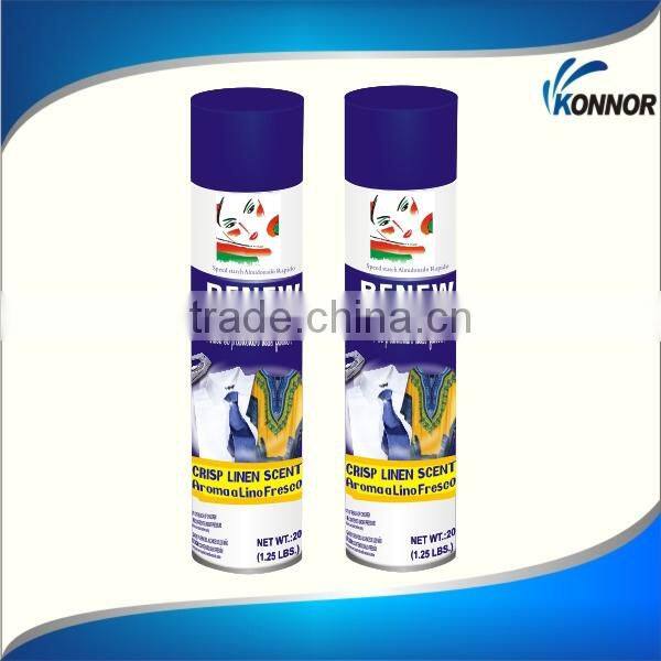 Hot sell in Africa market RENEW spray starch of ironing clothes for africa market