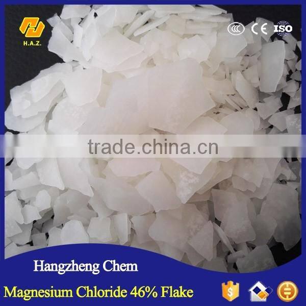 Magnesium Chloride white flakes high quality