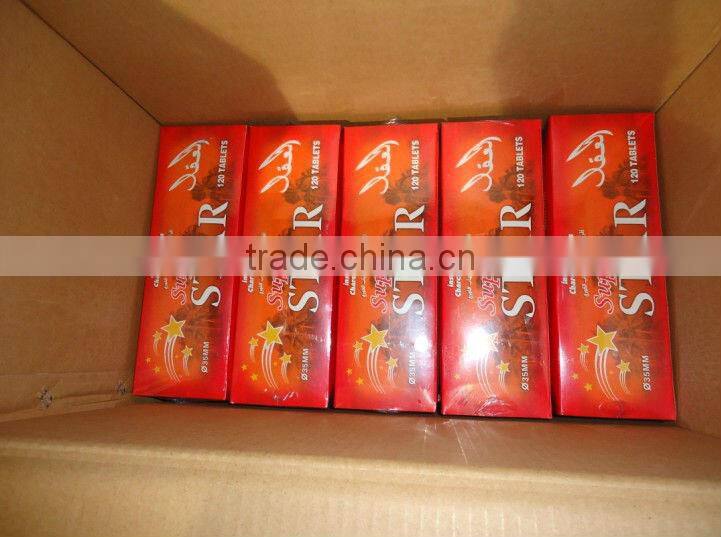 2015 new size 35 with five star shisha charcoal