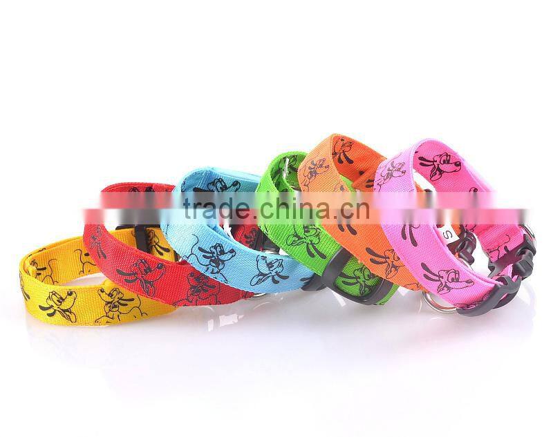 New Arrival Pluto the Dog Pattern Dog Training Collar