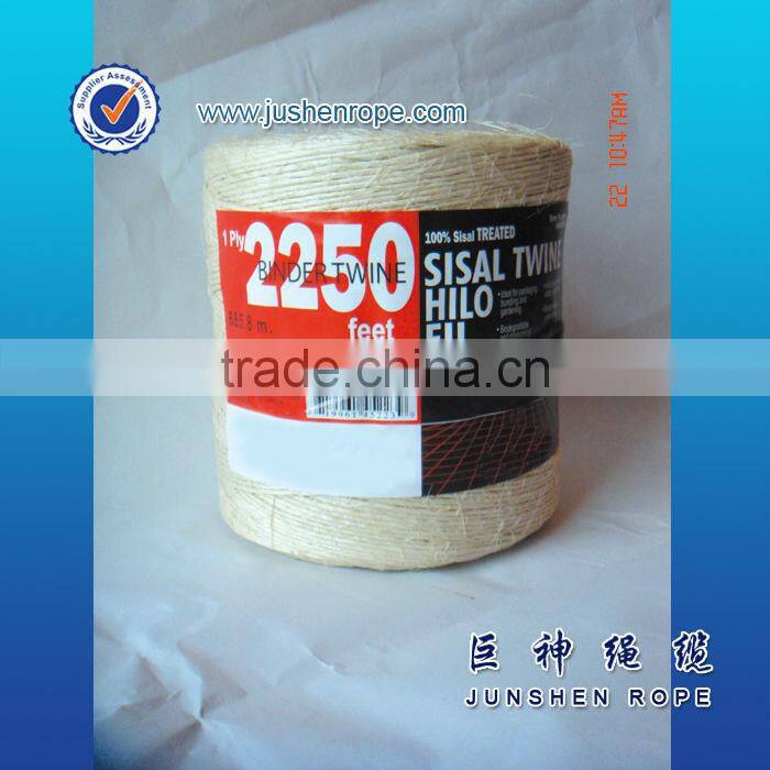 Twisted natural custom white sisal rope wholesale