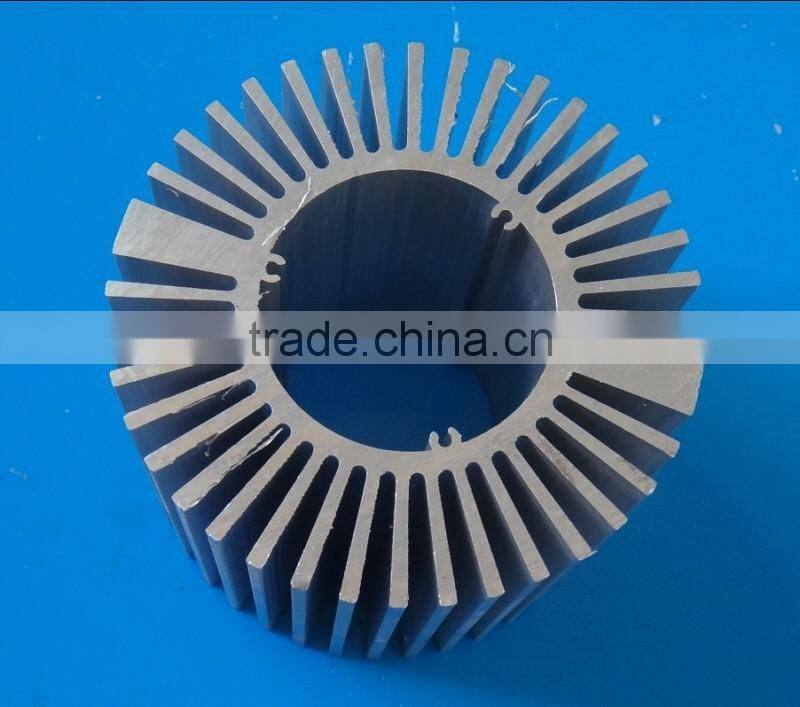 LED aluminum circular extrusion heat sink