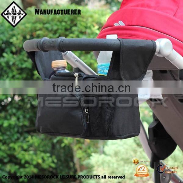 High quality universal cup holder & handle bag baby stroller organizer