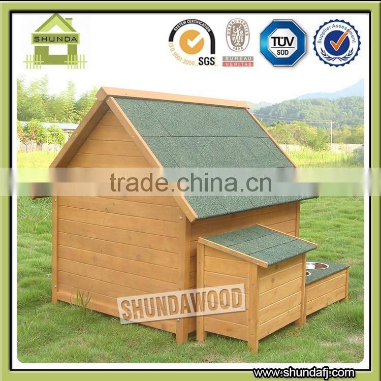 SDD0405 wooden dogs and puppies house for sale