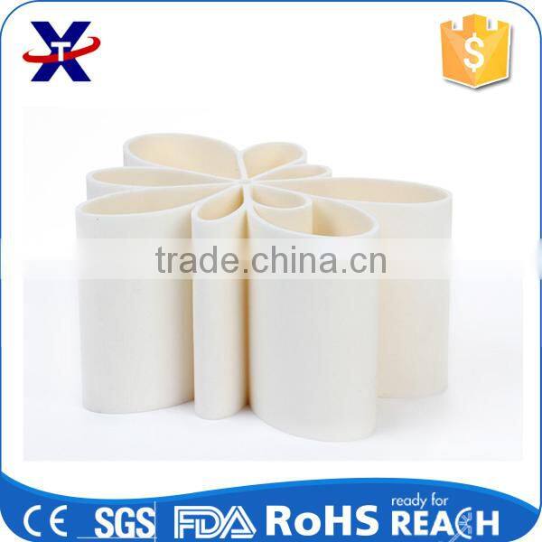 Butterfly shape fancy silicone pen container silicone rubber pen holder