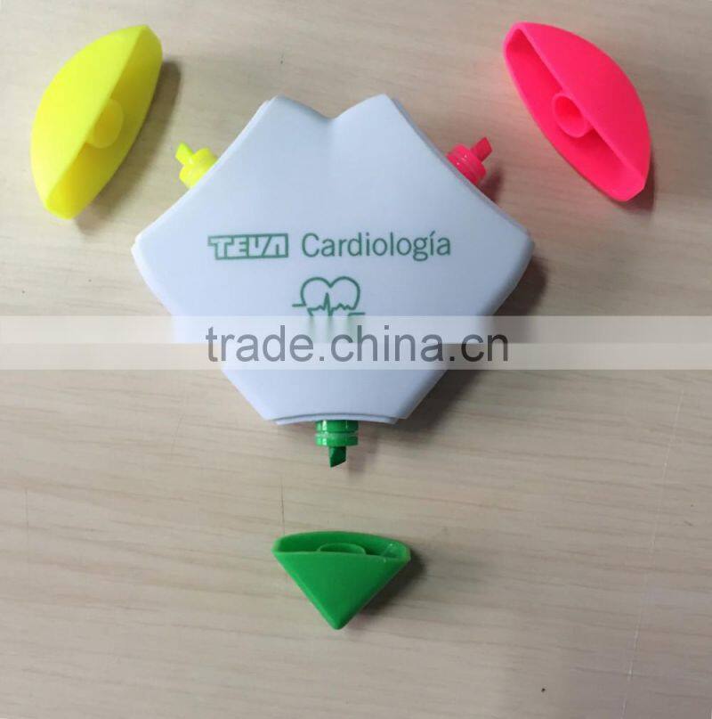 2016 hot Novelty syringe shape 2016 hot flower shape Promotional Markers & Highlighters
