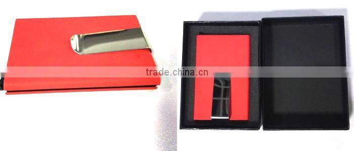 Credit Card Holder RFID Blocking Stainless Steel Business Card Holder Automatic Pop-up Card Case