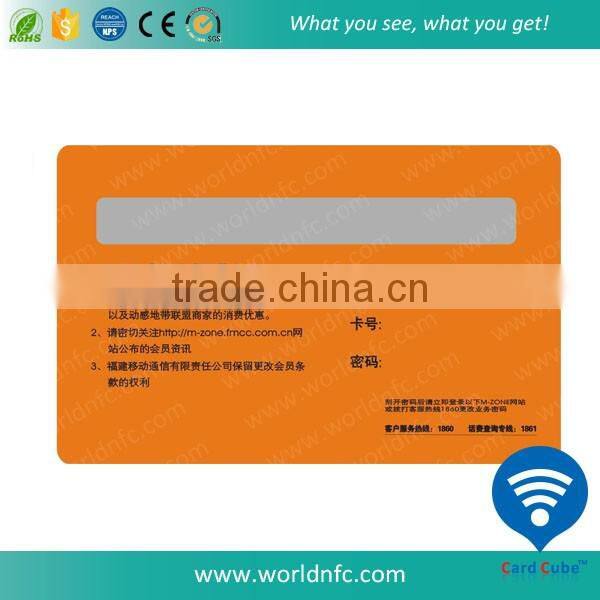 Plastic Scratch off Card with Custom Printing