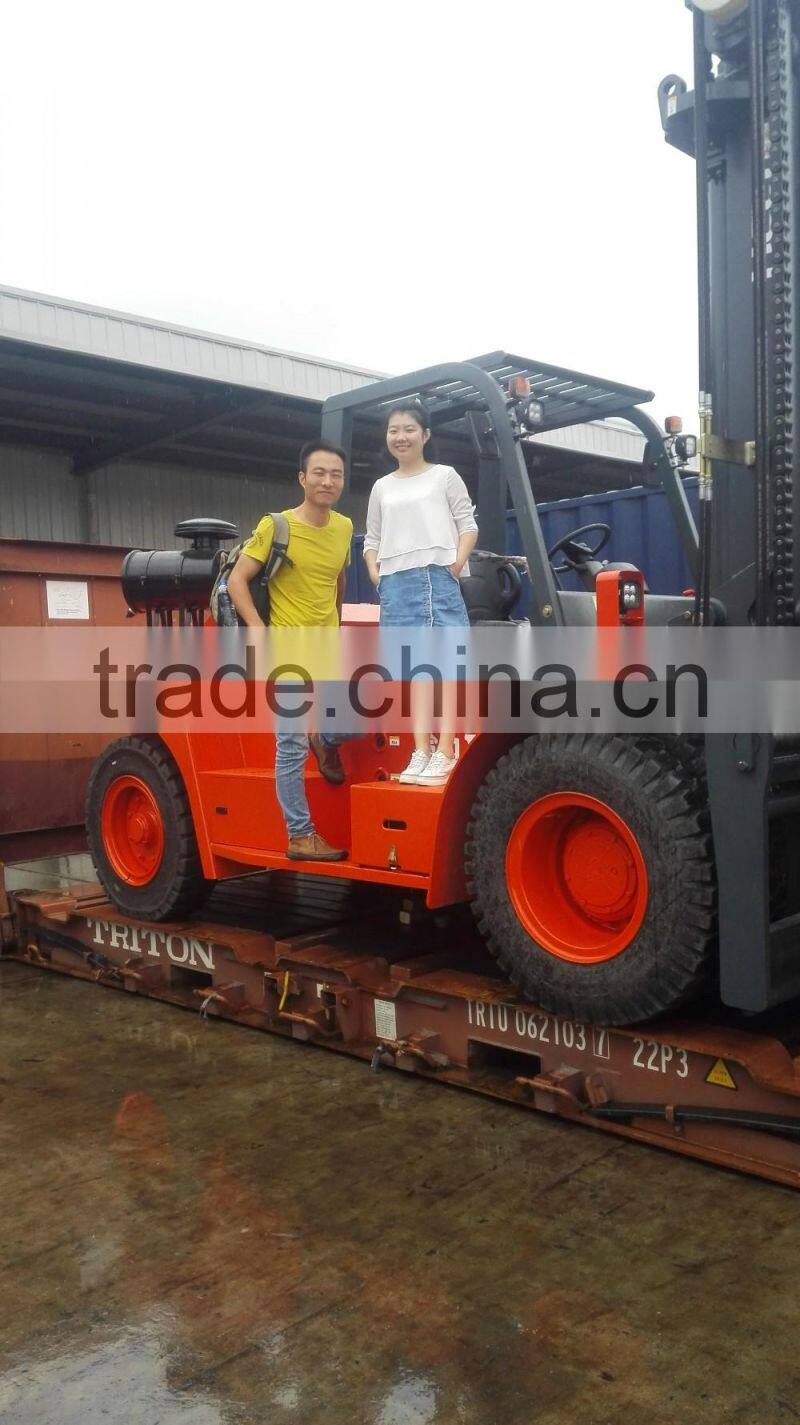 China Top1 Forklift Automatic Transmission H Series 12Ton 12000KG Heli Brand Forklift Truck Price