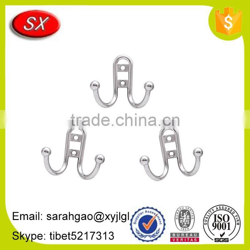 Hot Sale Wholesale Stainless Steel Chinese Snap Metal Swivel Coat Hooks Hardware Made in China